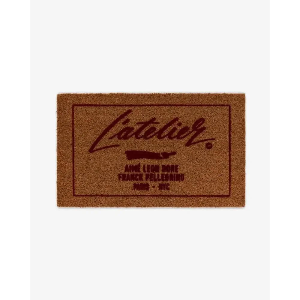Aimé Leon Dore ALD Frank Pellegrino L’Atelier Door Mat Natural Coir Rug 2023